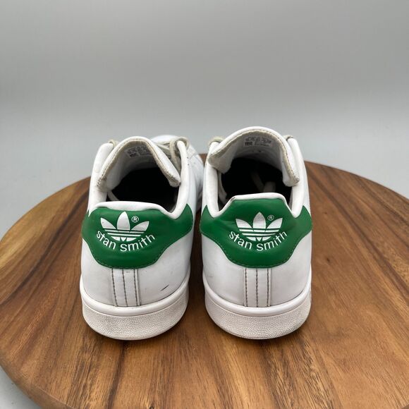 adidas Stan Smith Shoes Mens Size 8 White Leather Comfort Walking Sneakers main image 8